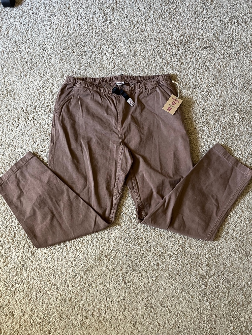 Gramicci Vintage G Series Brown Belted Hiking Pants XL